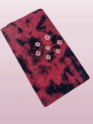 PL COTTON SAREES WITH WAX DOT PRINT DESIGNS
